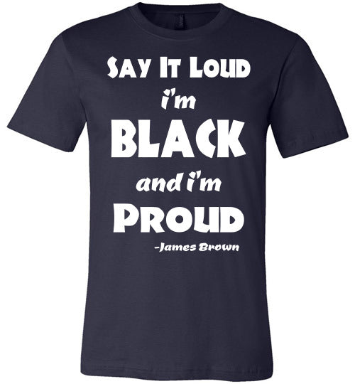 I'm Black and I'm Proud Comfort T-Shirt - Rocking Black, Inc. #RockingBlackInc #MelaninInspires