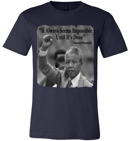 Mandela Quote Relaxed Fit T-Shirt - Rocking Black, Inc. #RockingBlackInc #MelaninInspires