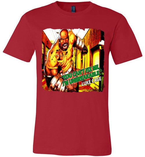 Luke Cage Short Sleeve Quote T-Shirt - Rocking Black, Inc. #RockingBlackInc #MelaninInspires