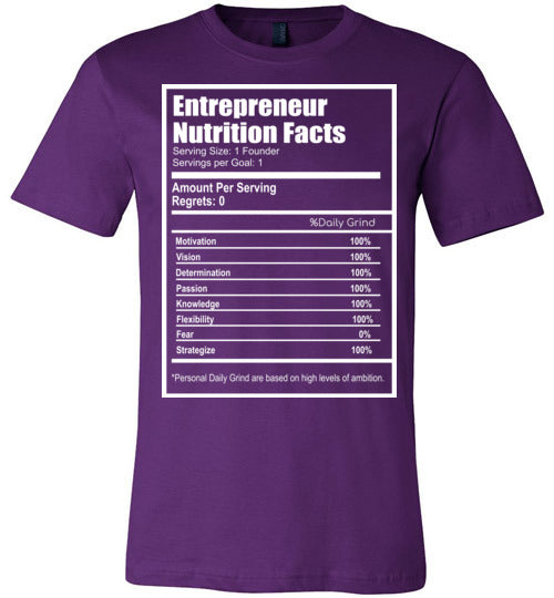 Entrepreneur Facts T-Shirt - Rocking Black, Inc. #RockingBlackInc #MelaninInspires