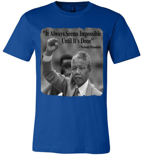 Mandela Quote Relaxed Fit T-Shirt - Rocking Black, Inc. #RockingBlackInc #MelaninInspires