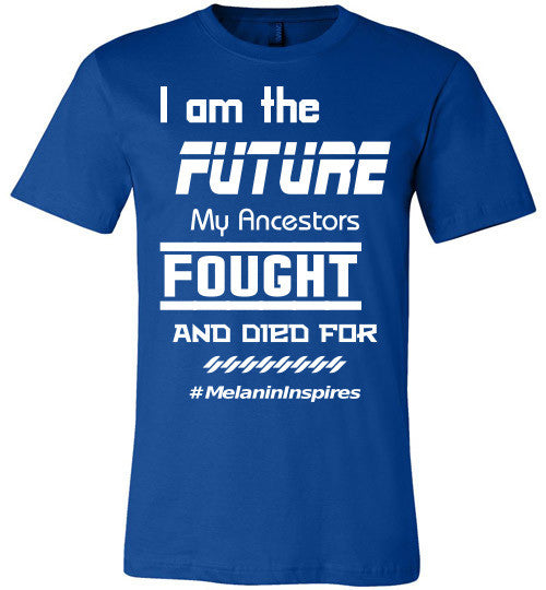 I am the Future - Short Sleeve Unisex T-Shirt - Rocking Black, Inc. #RockingBlackInc #MelaninInspires