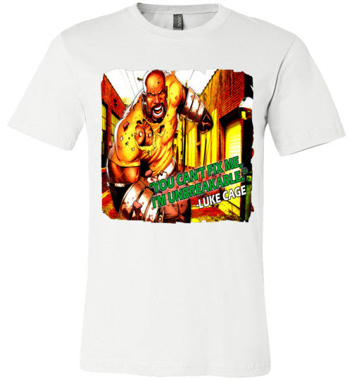 Luke Cage Short Sleeve Quote T-Shirt - Rocking Black, Inc. #RockingBlackInc #MelaninInspires