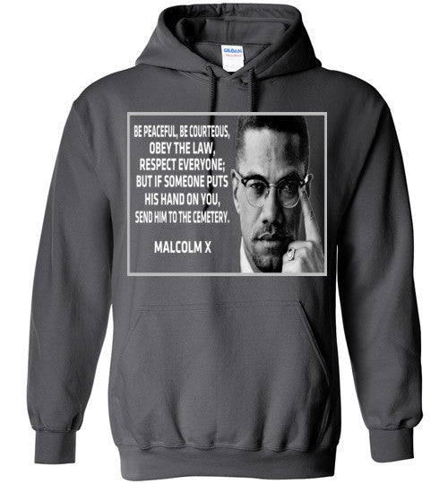 Malcolm X Quote Unisex Hoodie - Rocking Black, Inc. #RockingBlackInc #MelaninInspires