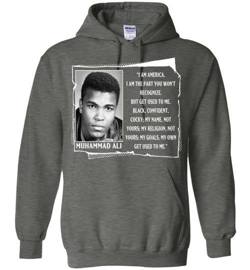 Muhammad Ali Quote Hoodie - Rocking Black, Inc. #RockingBlackInc #MelaninInspires