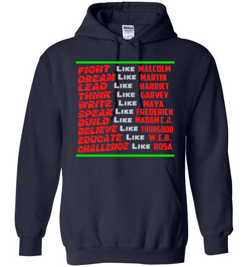 Be a Leader Men's Hoodie - Rocking Black, Inc. #RockingBlackInc #MelaninInspires