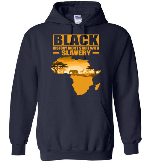 Black History Men Hoodie - Rocking Black, Inc. #RockingBlackInc #MelaninInspires
