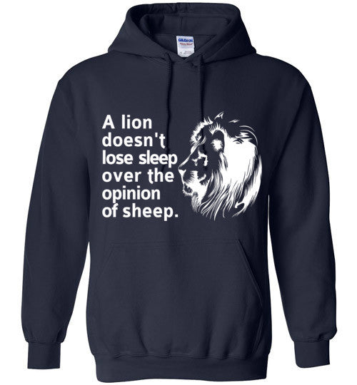 A Lion Among Sheep Big Kids Hoodie - Rocking Black, Inc. #RockingBlackInc #MelaninInspires