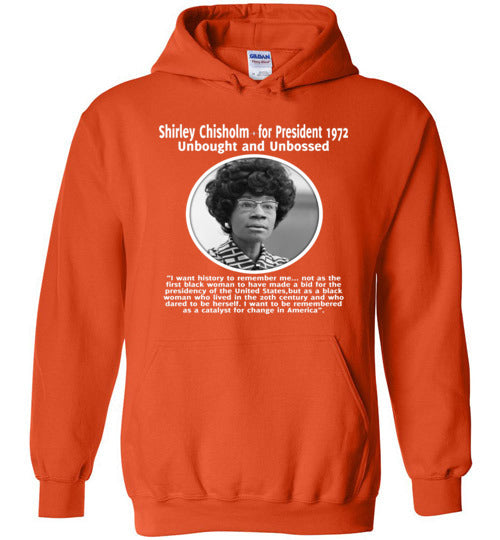 Shirley Chisholm Inspires me - Hoodie - Rocking Black, Inc. #RockingBlackInc #MelaninInspires