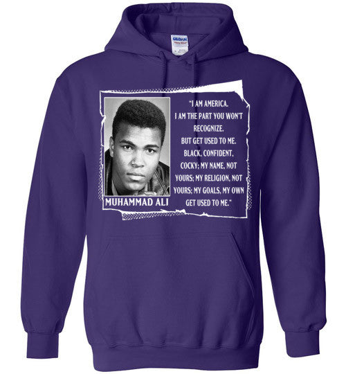Muhammad Ali Quote Hoodie - Rocking Black, Inc. #RockingBlackInc #MelaninInspires
