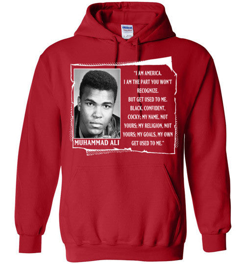 Muhammad Ali Quote Hoodie - Rocking Black, Inc. #RockingBlackInc #MelaninInspires