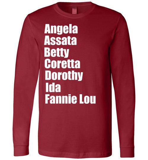Black Female Activists Shirt - Celebrate Empowerment, Strength, and Legacy