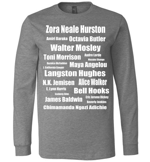 Empowering T-Shirt Celebrating Black Literary Icons, Black Authors