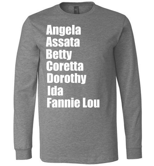 Black Female Activists Shirt - Celebrate Empowerment, Strength, and Legacy