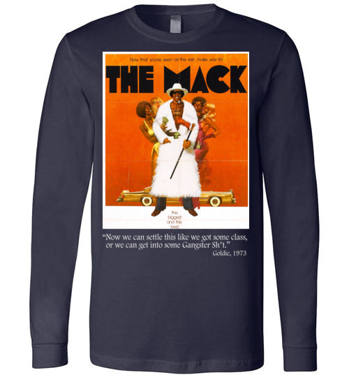The Mack Movie Poster and Quote Long Sleeve T-Shirt - Rocking Black, Inc. #RockingBlackInc #MelaninInspires