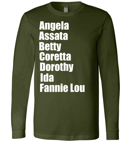 Black Female Activists Shirt - Celebrate Empowerment, Strength, and Legacy