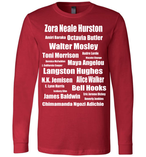 Empowering T-Shirt Celebrating Black Literary Icons, Black Authors