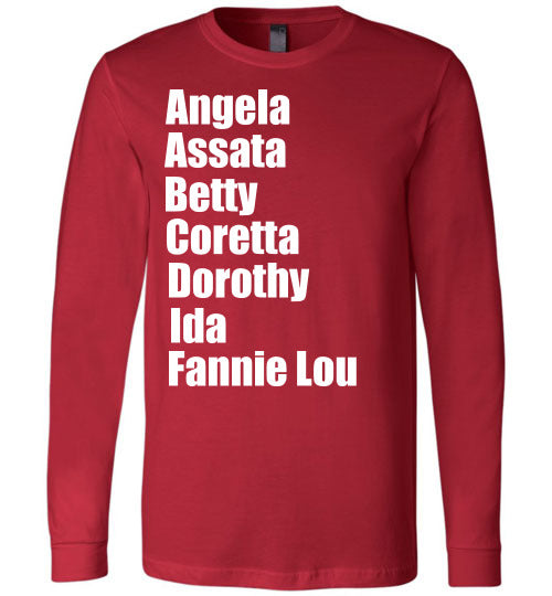 Black Female Activists Shirt - Celebrate Empowerment, Strength, and Legacy