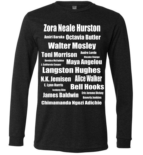 Empowering T-Shirt Celebrating Black Literary Icons, Black Authors