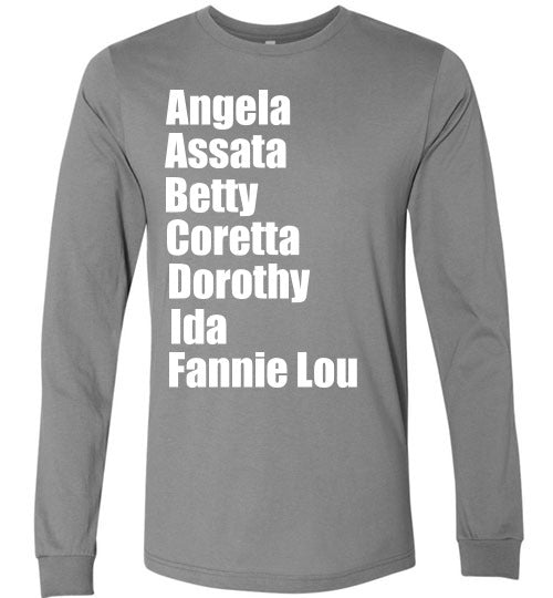 Black Female Activists Shirt - Celebrate Empowerment, Strength, and Legacy