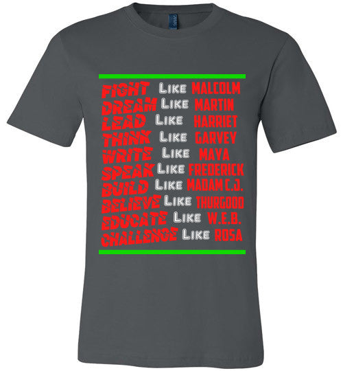 Be a Leader Men's Short Sleeve T-Shirt - Rocking Black, Inc. #RockingBlackInc #MelaninInspires
