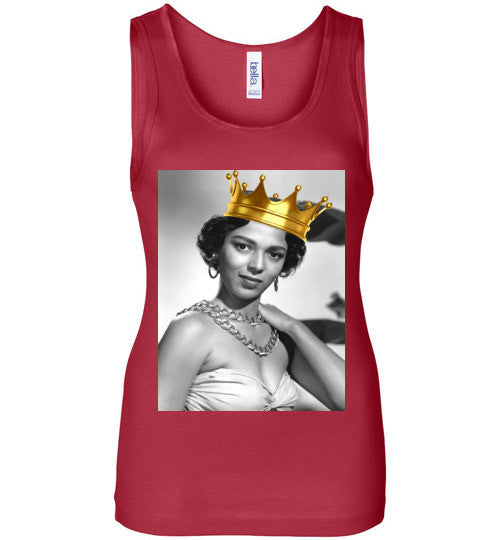 Dorothy Dandridge Fitted Wide Strap Tank - Rocking Black, Inc. #RockingBlackInc #MelaninInspires