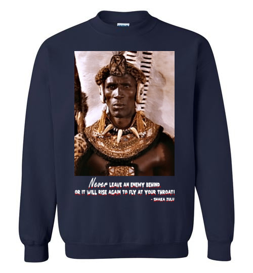 Shaka Zulu Crewneck Sweatshirt - Rocking Black, Inc. #RockingBlackInc #MelaninInspires