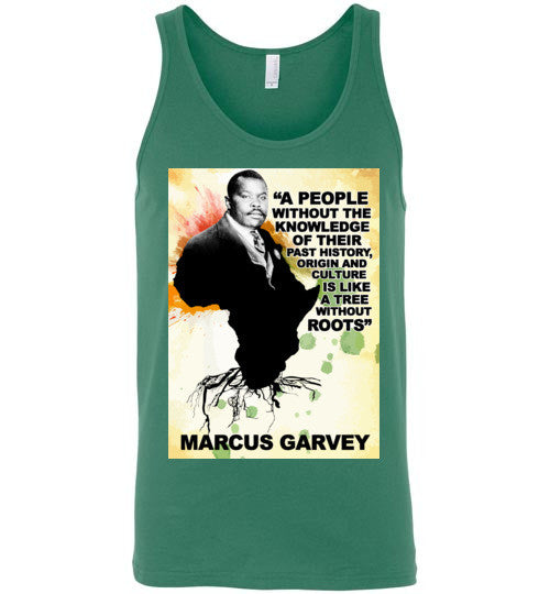 Marcus Garvey Quote Unisex Sports Fit Tank Top - Rocking Black, Inc. #RockingBlackInc #MelaninInspires