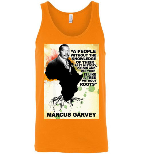 Marcus Garvey Quote Unisex Sports Fit Tank Top - Rocking Black, Inc. #RockingBlackInc #MelaninInspires