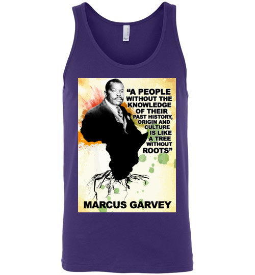 Marcus Garvey Quote Unisex Sports Fit Tank Top - Rocking Black, Inc. #RockingBlackInc #MelaninInspires