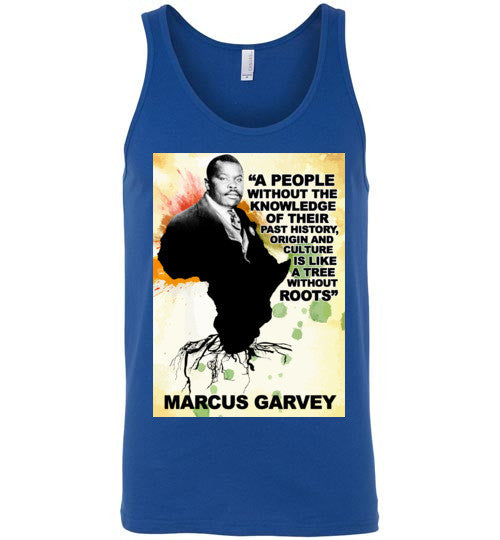 Marcus Garvey Quote Unisex Sports Fit Tank Top - Rocking Black, Inc. #RockingBlackInc #MelaninInspires