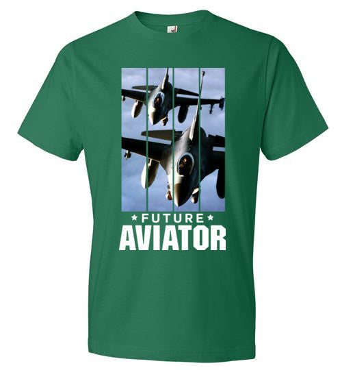 Future Aviator - Big Kids Unisex T Shirt - Rocking Black, Inc. #RockingBlackInc #MelaninInspires
