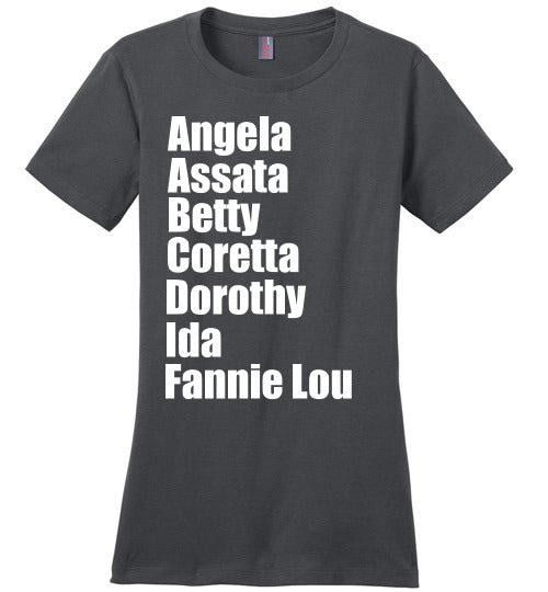 Black Female Activists Shirt - Celebrate Empowerment, Strength, and Legacy