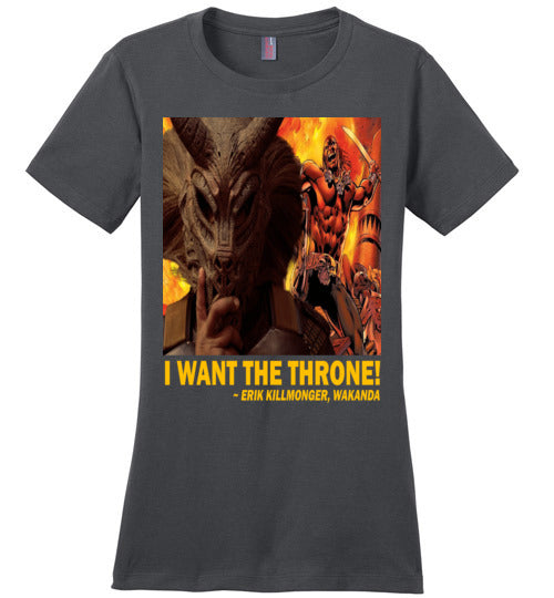 Erik Killmonger 2 Quote Ladies T-Shirt - Rocking Black, Inc. #RockingBlackInc #MelaninInspires