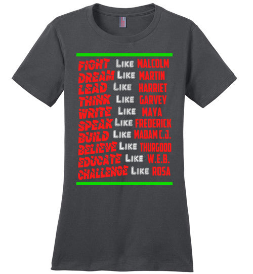Be a Leader Ladies T-Shirt - Rocking Black, Inc. #RockingBlackInc #MelaninInspires