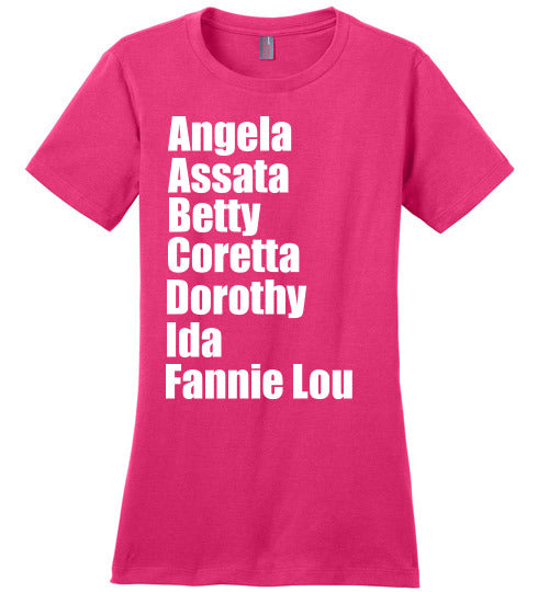 Black Female Activists Shirt - Celebrate Empowerment, Strength, and Legacy