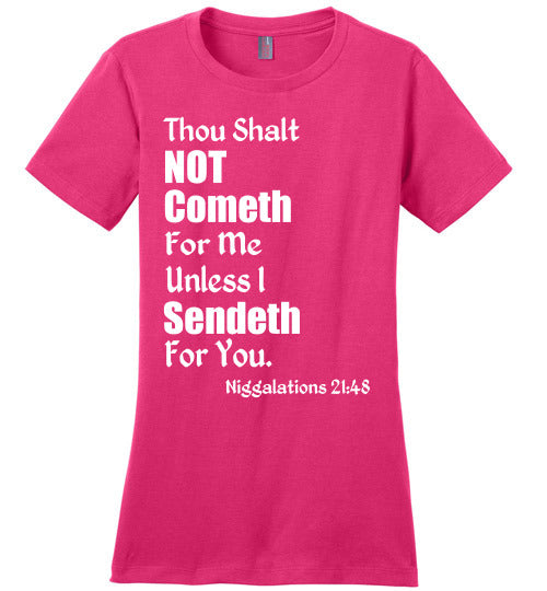 Niggalations - Cometh For Me Quote T-Shirt - Rocking Black, Inc. #RockingBlackInc #MelaninInspires