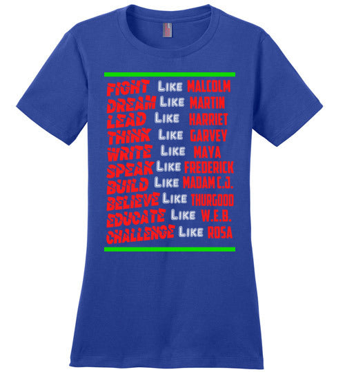 Be a Leader Ladies T-Shirt - Rocking Black, Inc. #RockingBlackInc #MelaninInspires