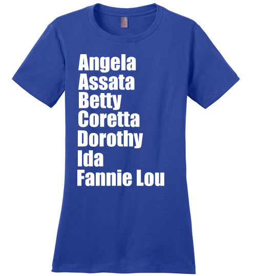 Black Female Activists Shirt - Celebrate Empowerment, Strength, and Legacy