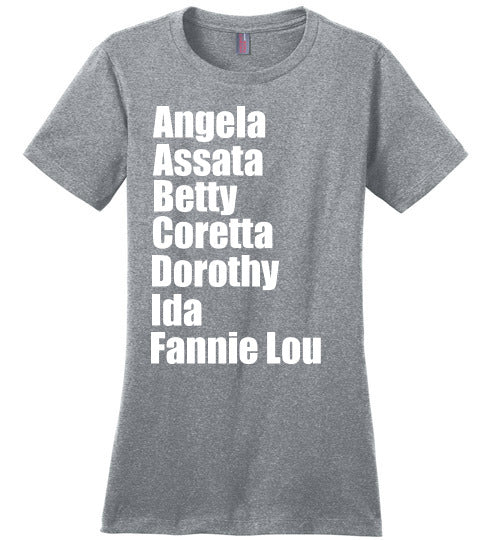 Black Female Activists Shirt - Celebrate Empowerment, Strength, and Legacy