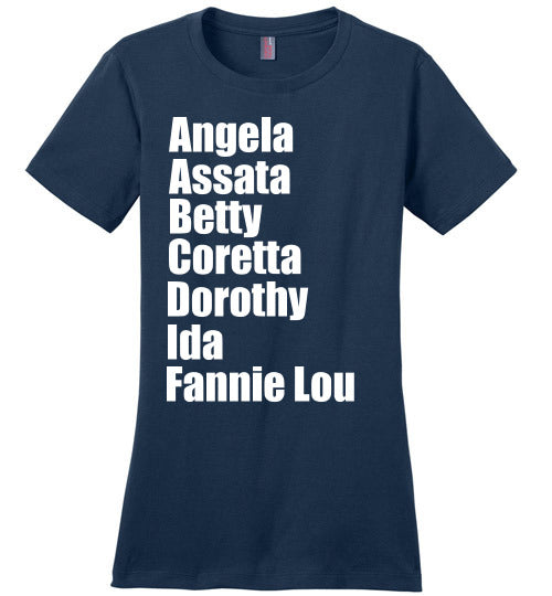 Black Female Activists Shirt - Celebrate Empowerment, Strength, and Legacy