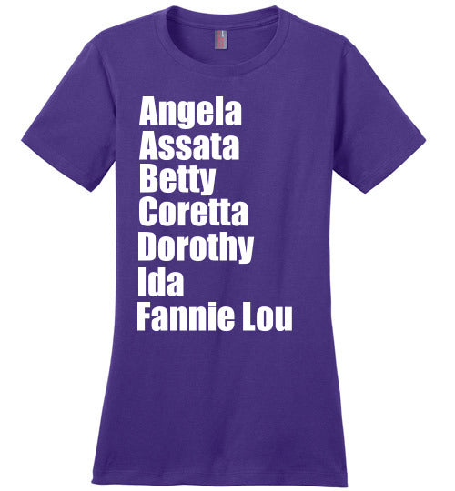 Black Female Activists Shirt - Celebrate Empowerment, Strength, and Legacy