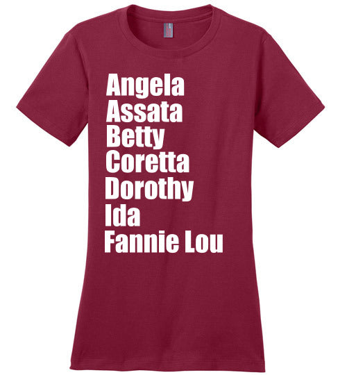 Black Female Activists Shirt - Celebrate Empowerment, Strength, and Legacy