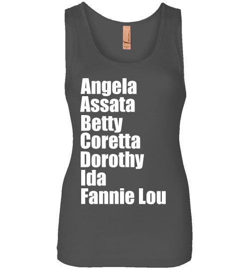 Black Female Activists Tank Top - Embrace Empowerment and Legacy