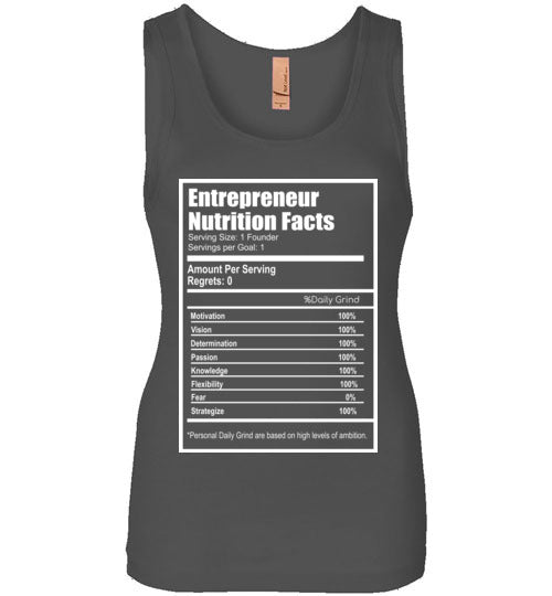 Entrepreneur Facts Wide Strap Tank - Rocking Black, Inc. #RockingBlackInc #MelaninInspires