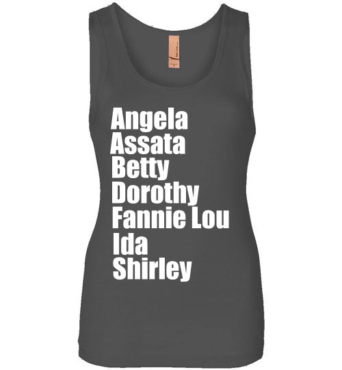 Black Female Revolutionaries Tank Top - Rocking Black, Inc. #RockingBlackInc #MelaninInspires