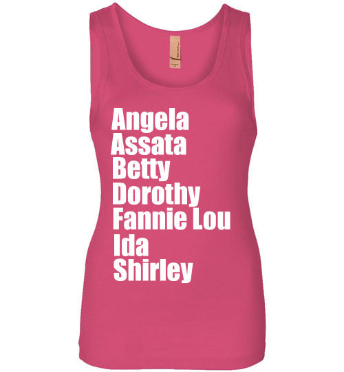 Black Female Revolutionaries Tank Top - Rocking Black, Inc. #RockingBlackInc #MelaninInspires