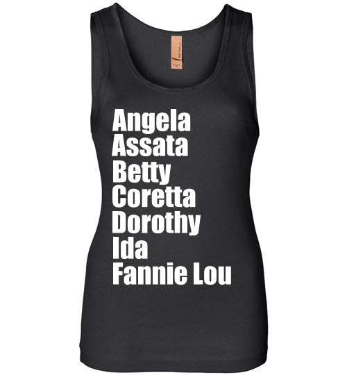 Black Female Activists Tank Top - Embrace Empowerment and Legacy