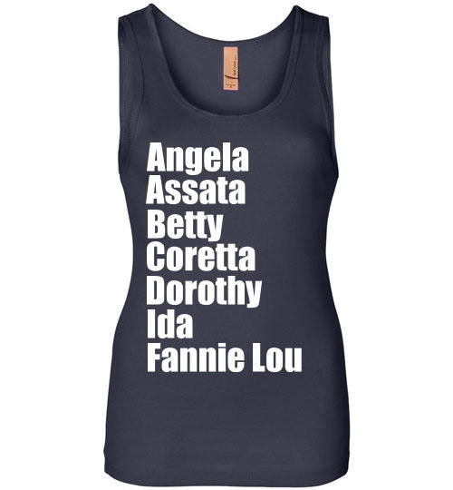 Black Female Activists Tank Top - Embrace Empowerment and Legacy