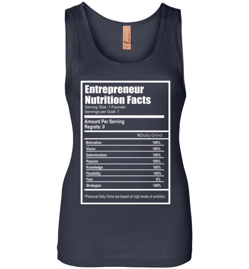 Entrepreneur Facts Wide Strap Tank - Rocking Black, Inc. #RockingBlackInc #MelaninInspires